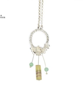 NISHINE/倪上设计原创设计师首饰花韵系列 花团锦绣长项链