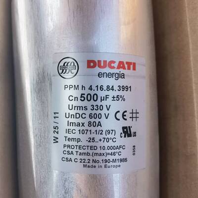 可议价意大利督凯提 DUCATI 500UF 330VAC/600