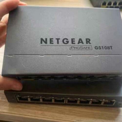 可议价NETAR网件GS108T V2八口全千兆管理交换器