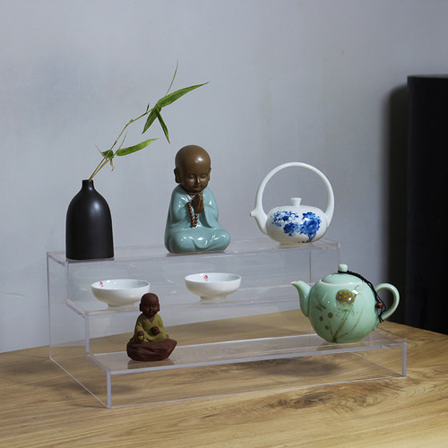 唐闽茶具展示架亚克力博古架