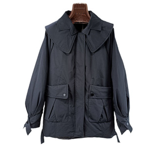 2025年新款羽绒服女冬季短款小个子黑色面包服轻薄女款白鸭绒特价