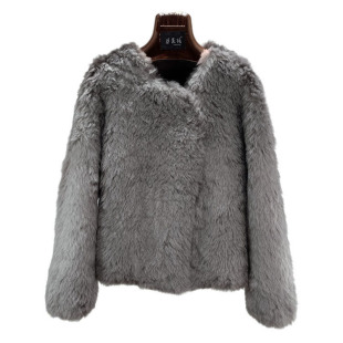 特价 皮草外套女芭莎羊羔毛皮毛一体大衣羊剪绒秋冬新款 心头爱
