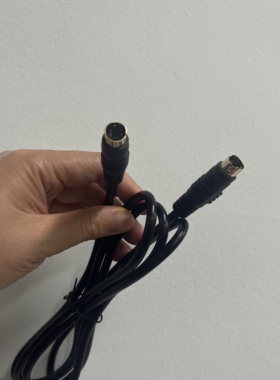 4针S端子线连接VCap2860采集卡和B超机视频线1.5米 B超影像传输线
