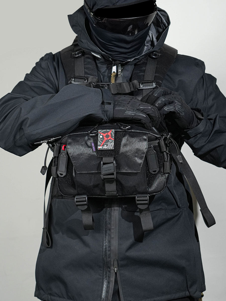 HEAD WOLF INDUSTRIAL CAPER II CROSSBODY BAG FUNCTION BAG FAST EDC TACTICAL OUTDOOR CHEST WAIST BAG ONE SHOULDER DGM-02