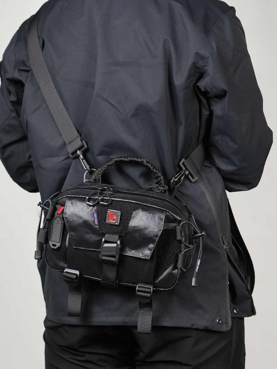 HEAD WOLF INDUSTRIAL CAPER II CROSSBODY BAG FUNCTION BAG FAST EDC TACTICAL OUTDOOR CHEST WAIST BAG ONE SHOULDER DGM-02