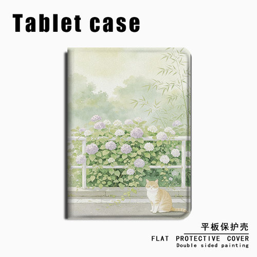 适用田园小猫联想拯救者PadPro小新2025卡通可爱Studio平板Y7000文艺11寸K11启天M10新款Plus防摔GT保护壳套
