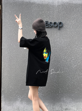 NOF studio  享受生活 鸟类最后的战争短袖T恤圆筒