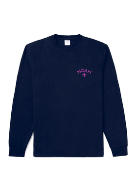 NOF studio  前后大小徽标宽松百搭美潮长袖T恤