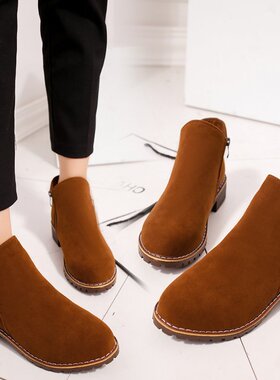 Autumn Winter women's Martin Boots Short Boots shoes size 42