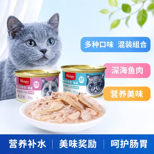 顽皮猫罐头85g泰国原装进口