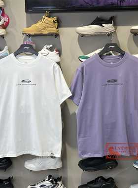 李宁男子2026夏季新款T恤反伍BADFIVE舒适休闲短袖文化衫AHSW163