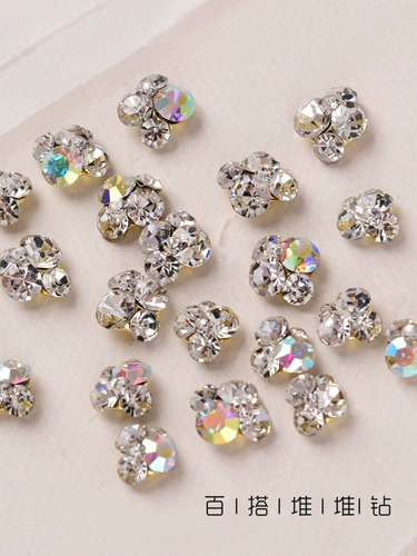 Бриллиантовое украшение для ногтей со стразами, новая коллекция, готовый продукт, популярно в интернете