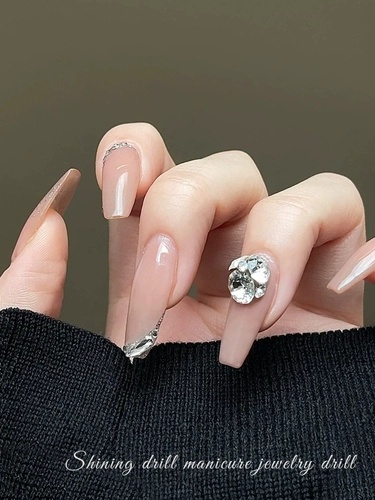 Бриллиантовое украшение для ногтей со стразами, новая коллекция, готовый продукт, популярно в интернете