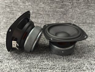 日本丰达4寸监听喇叭单元扬声器中低音4寸玻纤维盆fostex pm04