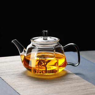 耐高温煮茶器煮茶壶电陶炉烧水壶玻璃茶壶 家用过滤花茶壶茶具套装