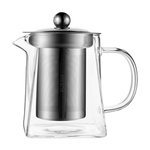 玻璃茶壶煮茶壶耐高温茶具家用冲茶沏茶单壶花茶过滤套装小泡茶壶