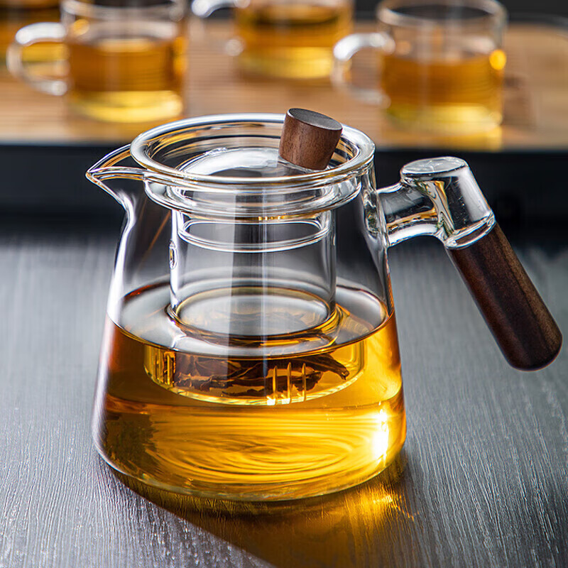 2025新款耐热玻璃养生茶壶套装