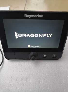 雷松RAYMARINE蜻蜓卫导渔探GPS探鱼器，变频底部成像探头