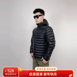 25冬季新品男子短裤连帽轻量羽绒服轻量静音同款排骨服