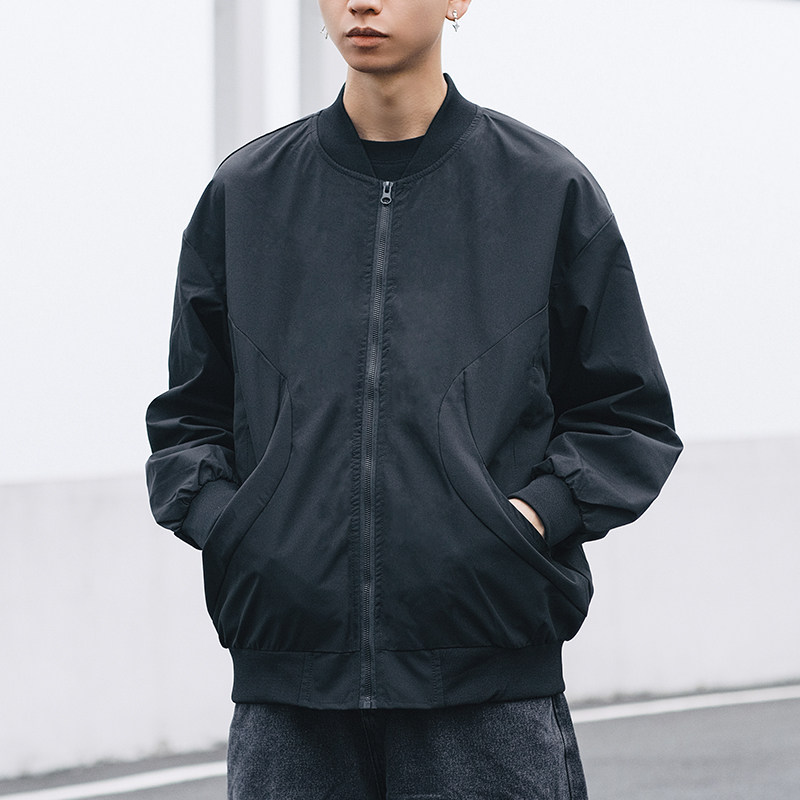 DICEOFF春秋季结构口袋飞行夹克