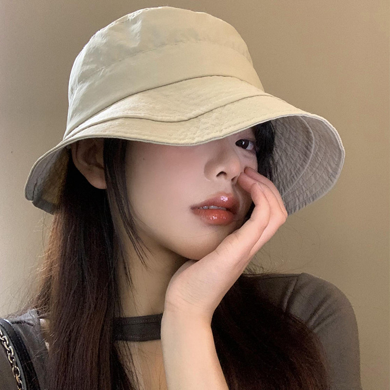 纯色速干渔夫帽女夏季防紫外线遮阳防晒登山帽薄款大头围太阳帽子,服饰配件/皮带/帽子/围巾,帽子,淘宝优惠券,粉丝福利购,淘宝优惠卷