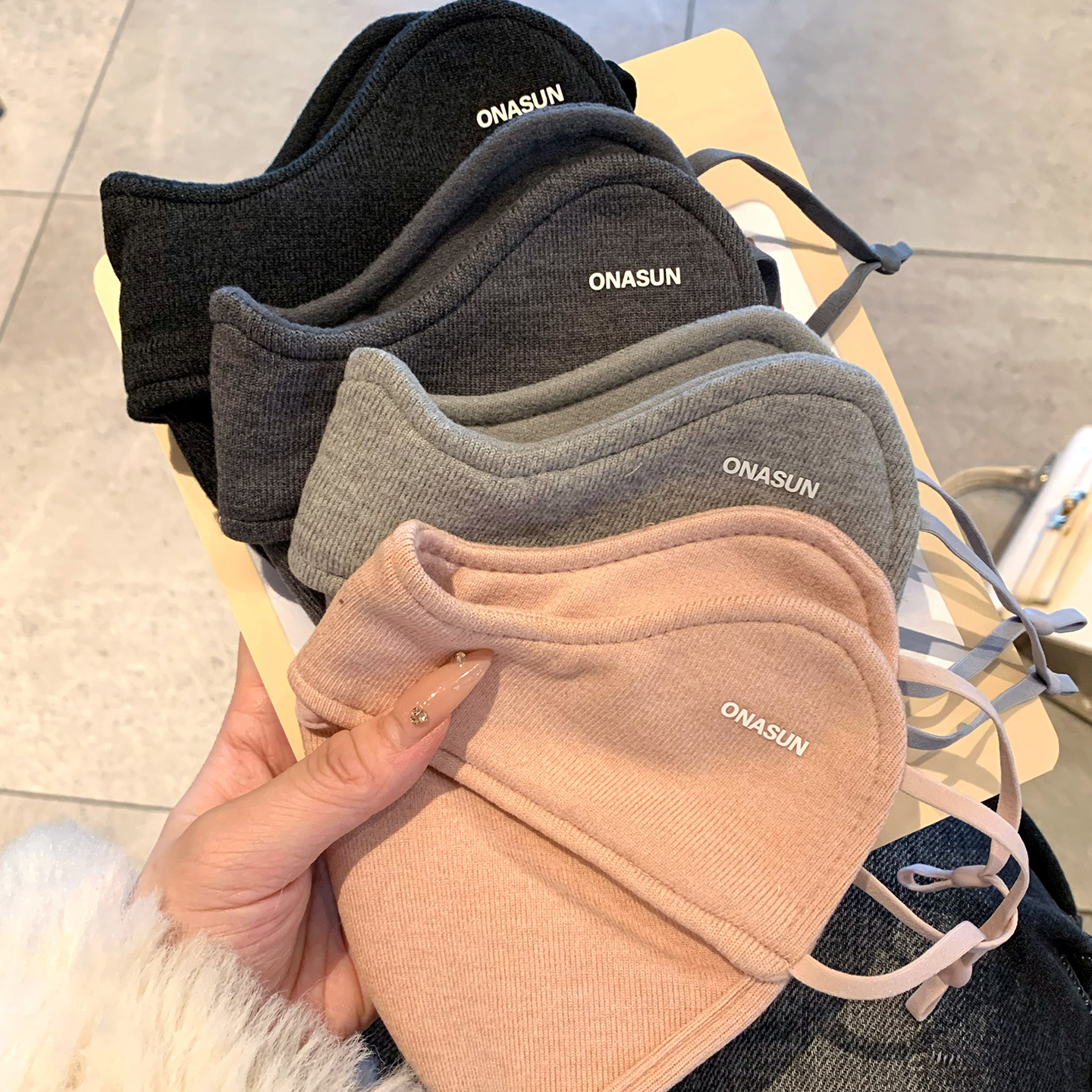 防寒口罩女冬季2025新款护眼角