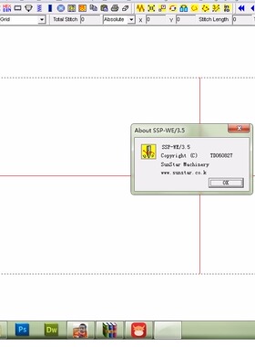 日星SunStar打版软件SSP-WE花样机结套机曲折机电脑做图工具