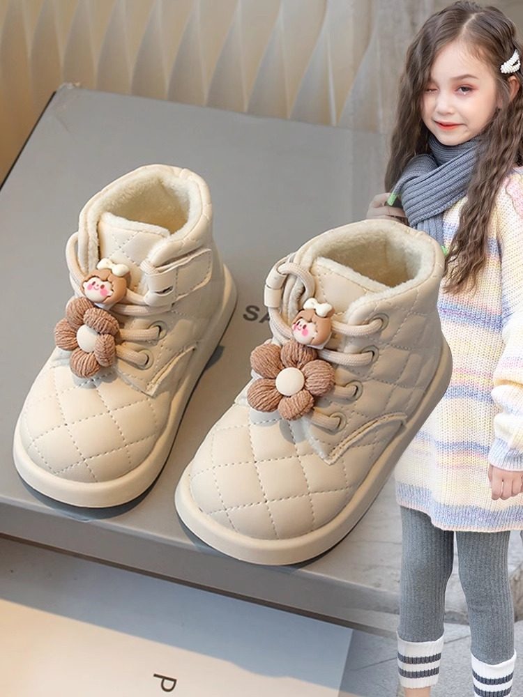 奥特莱斯outlets折扣店清仓 女童棉鞋加厚儿童冬季加绒保暖雪地靴,童鞋/婴儿鞋/亲子鞋,鞋垫,淘宝优惠券,粉丝福利购,淘宝优惠卷