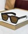 Dark Green Frame Tea Slices