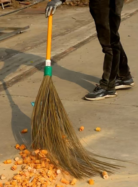 哈特扫把轻巧耐用环卫家用厂家直销  coconut stick broom