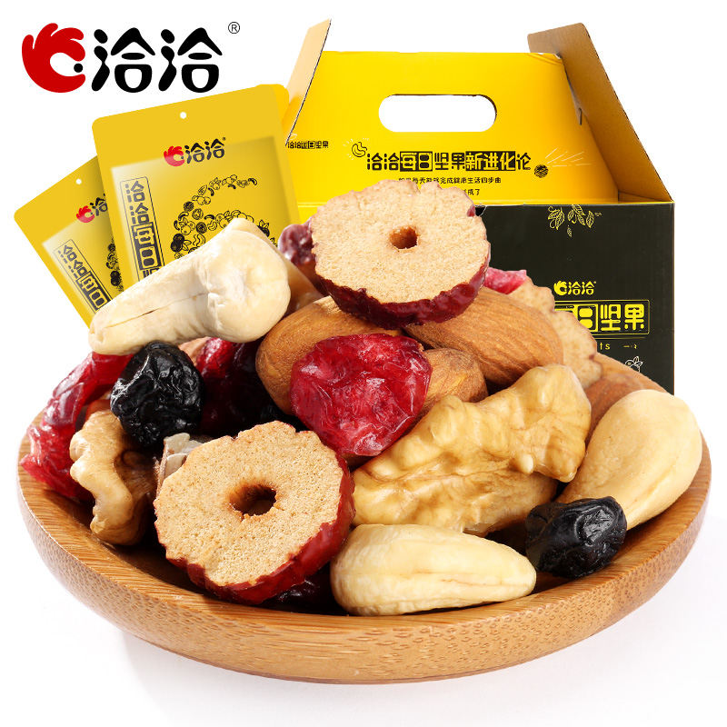°üÓÊǢǢ»ìºÏÿÈÕ¼á¹û750g(30°ü×°)¹ûÈʹû¸ÉʳƷ³ÉÈË×ÛºÏÁãʳС³Ô