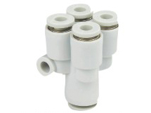 进口型 国外品质接头J-KQ2系列快速接头J-KQ2UD 04-06  五通接头