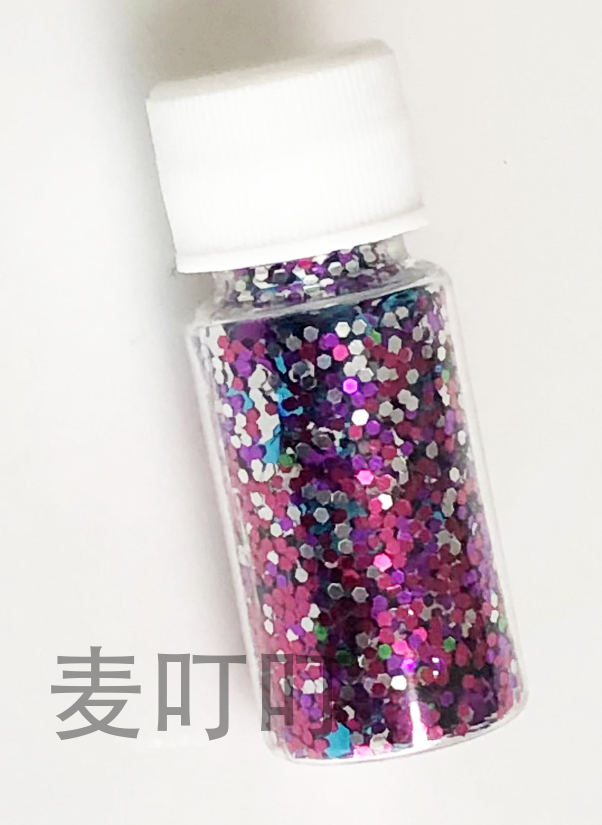 JC渐变高跟鞋亮片掉色补色修复胶水颜料尖头水晶鞋婚鞋银金紫绿