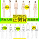 高清正侧背男女人体模特PS素材彩色黑白线稿服装 设计效果图手绘画