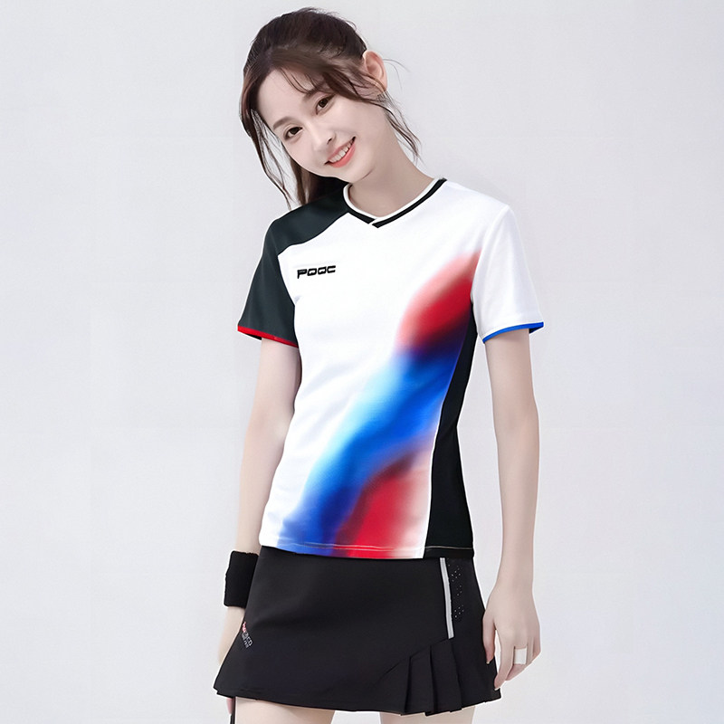 2026夏季新款羽毛球服套装透气速干定制团队比赛服跑步运动训练服