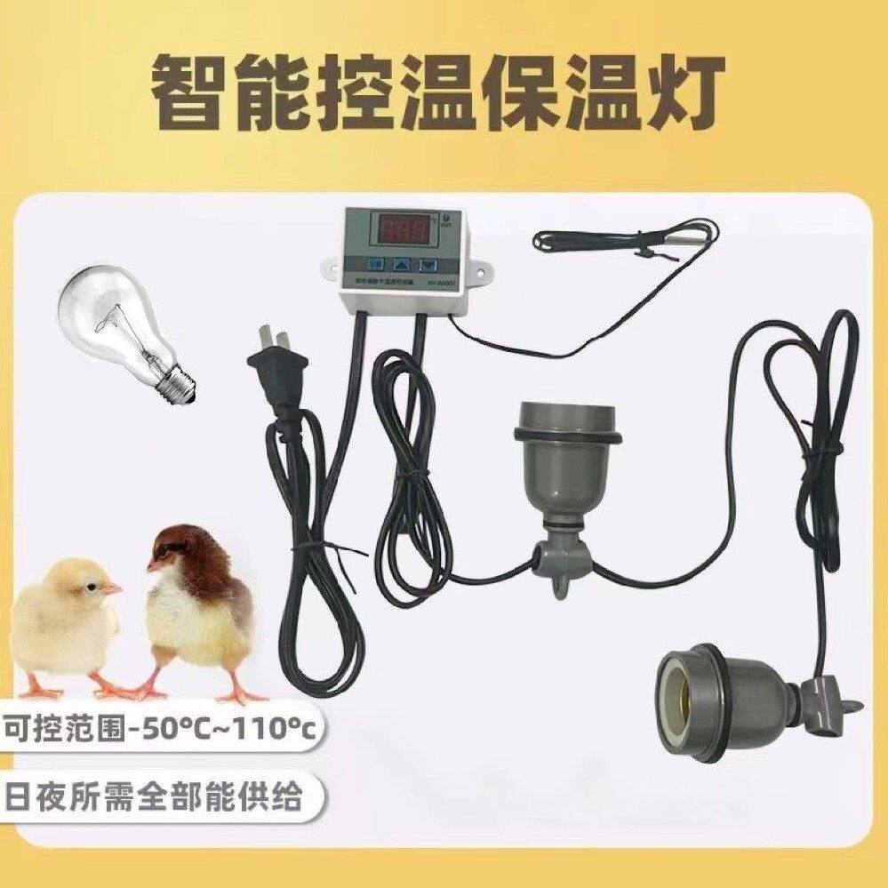 小鸡保温自动控温鸭鹅鹌鹑保温设备养殖保暖育雏箱智能控温保温灯