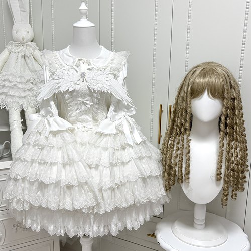 【意向金】樱花小贝 1抵10r 樱花集Lolita原创蕾丝doll感姬袖衬衫