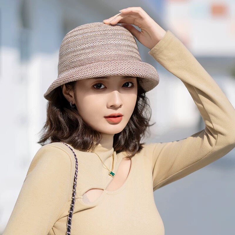 遮阳帽子女款2026新款春季薄款百搭防晒帽女显脸小时尚洋气太阳帽图片