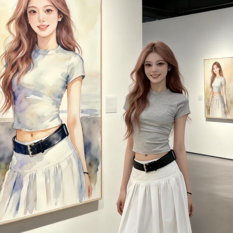 巨好看韩系穿搭一整套上衣半身裙子女夏季2026新款高级感套装长裙