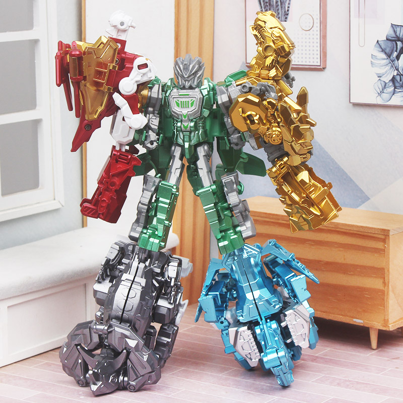 酷炫恐龙变形机器人模型