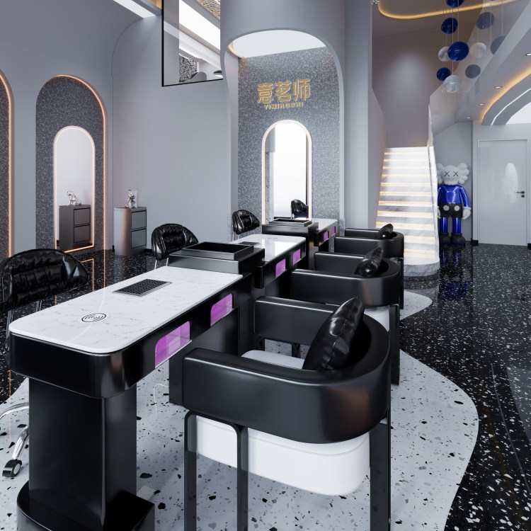 【送货包安装】意茗师M1美甲桌椅套装大功率吸尘器带烤灯高端组合,商业/办公家具,美甲台,淘宝优惠券,粉丝福利购,淘宝优惠卷