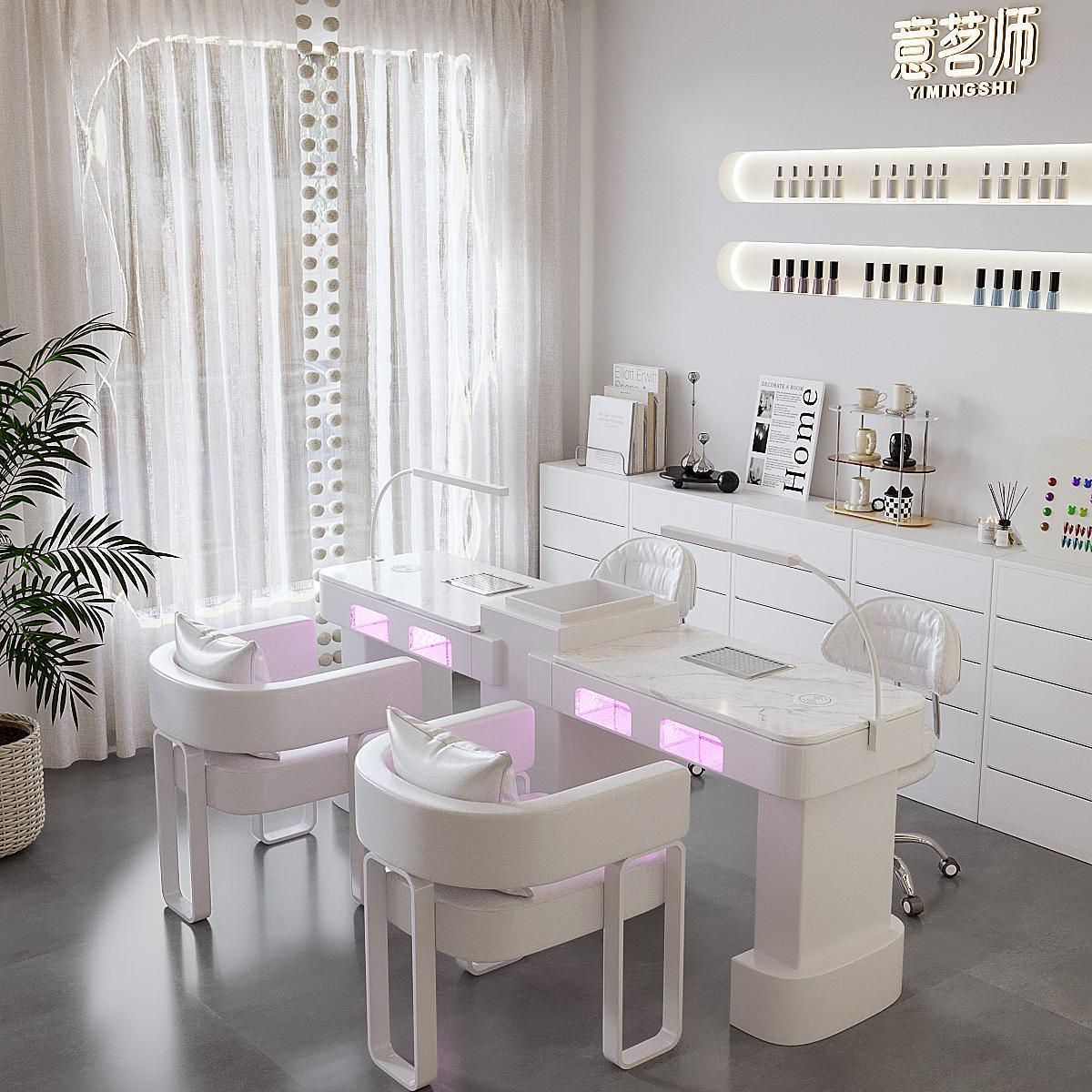 【送货包安装】M1美甲桌椅套装