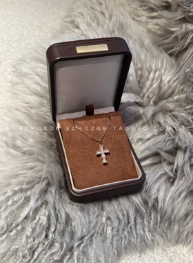 ECHOZOE“断货王”bao家十字架项链女轻奢小众设计锁骨链颈链