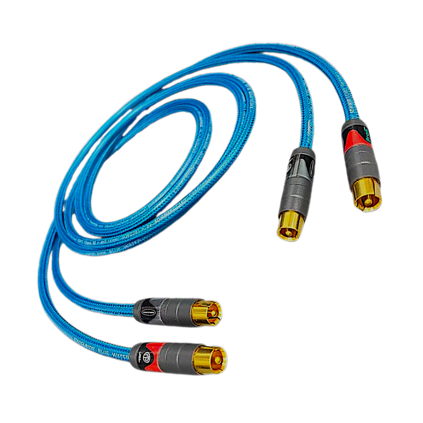 德国进口hifi莲花解码线Sommer Excelsior Blue Water蓝水RCA信号