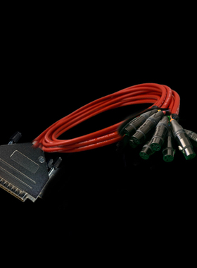 英国van damme范登美DB25卡农公母8通道音频声卡辫子线patch pro