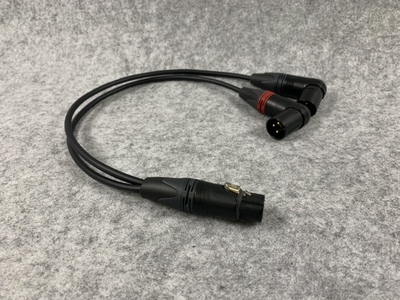 一分二音频线MOGAMI无损音质