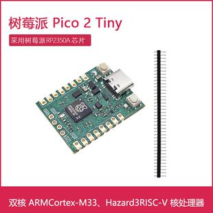 树莓派Pico 2 Tiny 开发板 Raspberry Pi RP2350A微控制器单片机