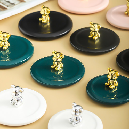 陶瓷杯盖子大口径通用防尘盖万能