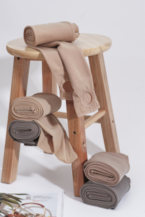 润肤连体袜高腰收腹提臀裤 501 光腿显瘦细腻磨毛保暖打底袜JP