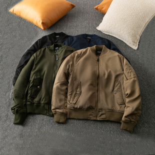 时尚 棉衣 气质 保暖舒适 拉链棉服外套 春秋外贸韩版 立领长袖 新款